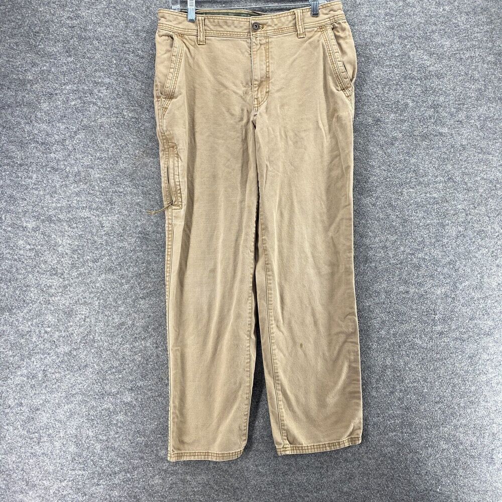 Legendary Pants Men 32*32 Beige Mid Rise Flat Front Chino Straight Pockets